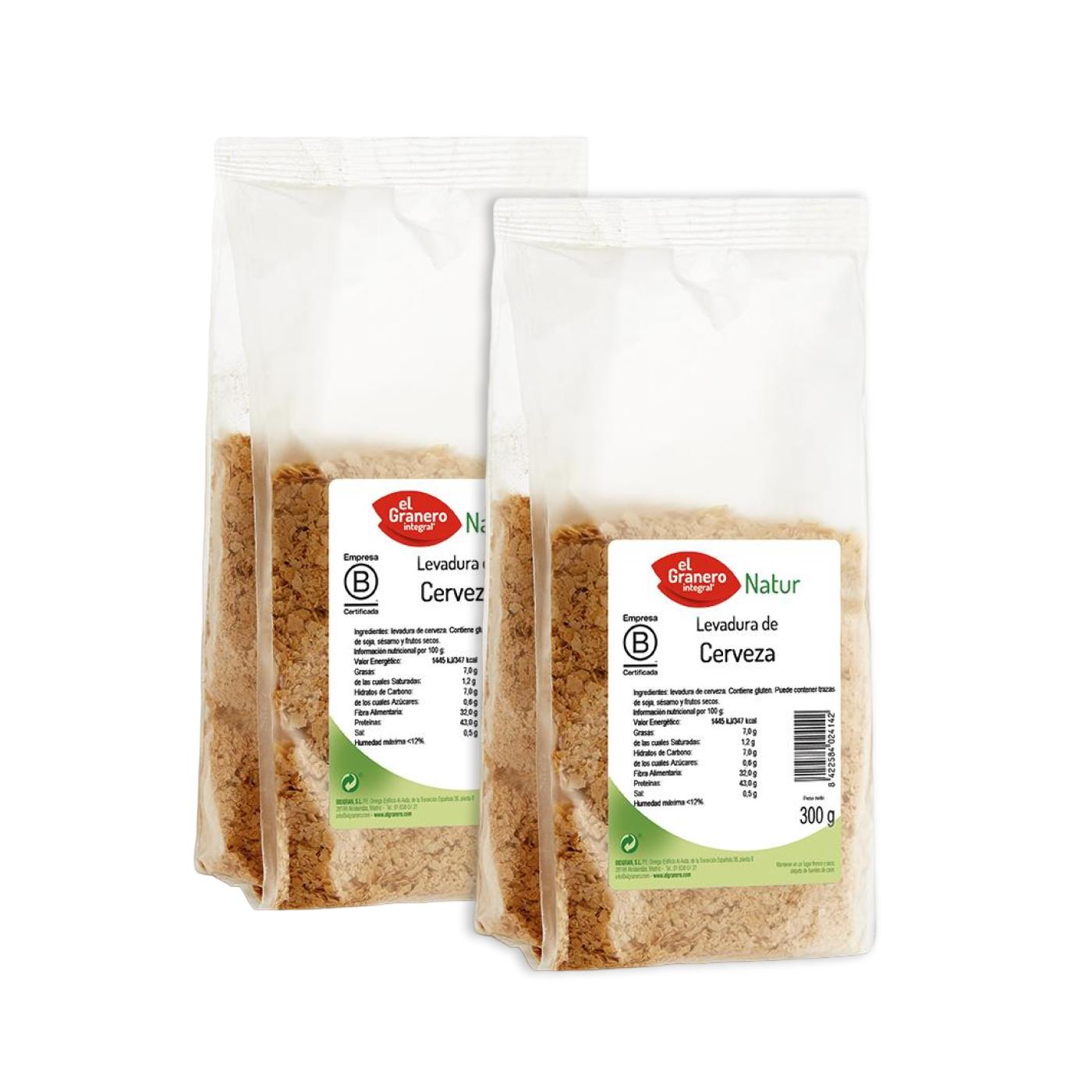 Pakket 2x biergist El Granero 300 g