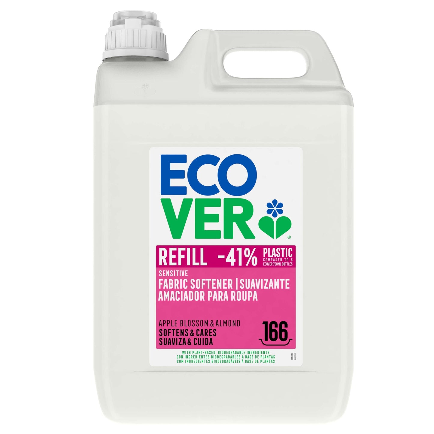 Ammorbidente Flor de Manzana y Almendras Ecover 5 L