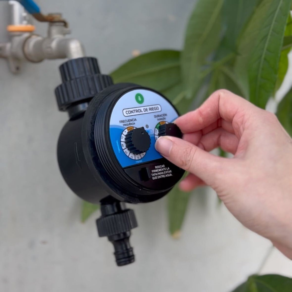 Wodoszczelny, opancerzony programator nawadniania Planeta Huerto 0-6 bar