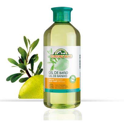 Corpore Sano nourishing and restructuring argan and aloe vera shower gel 500 ml