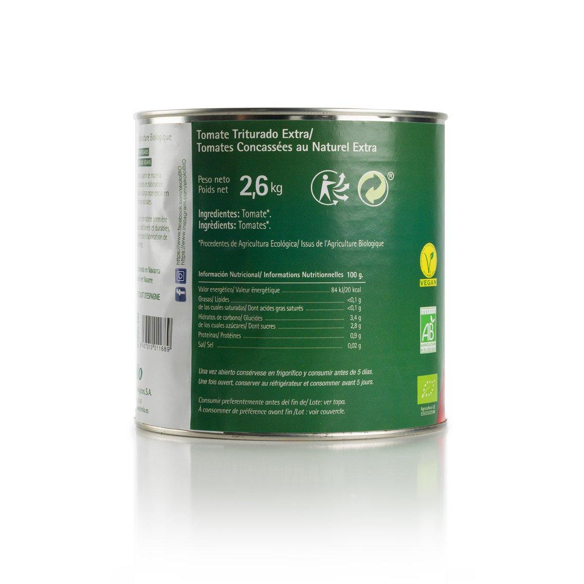 Ekolo ekologiska tomater, 2,6 kg