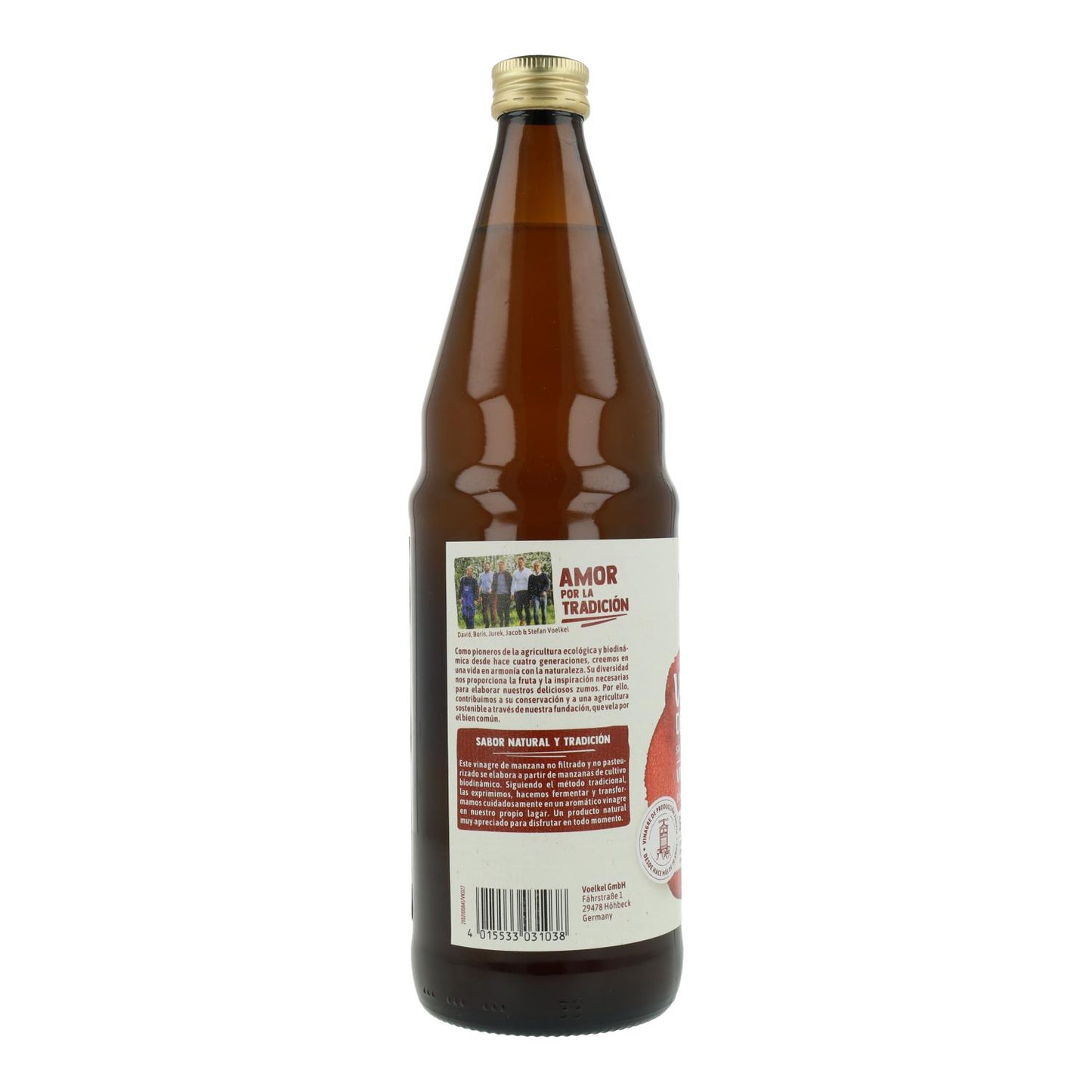 Vinaigre de pomme BIO Voelkel 0,75 L