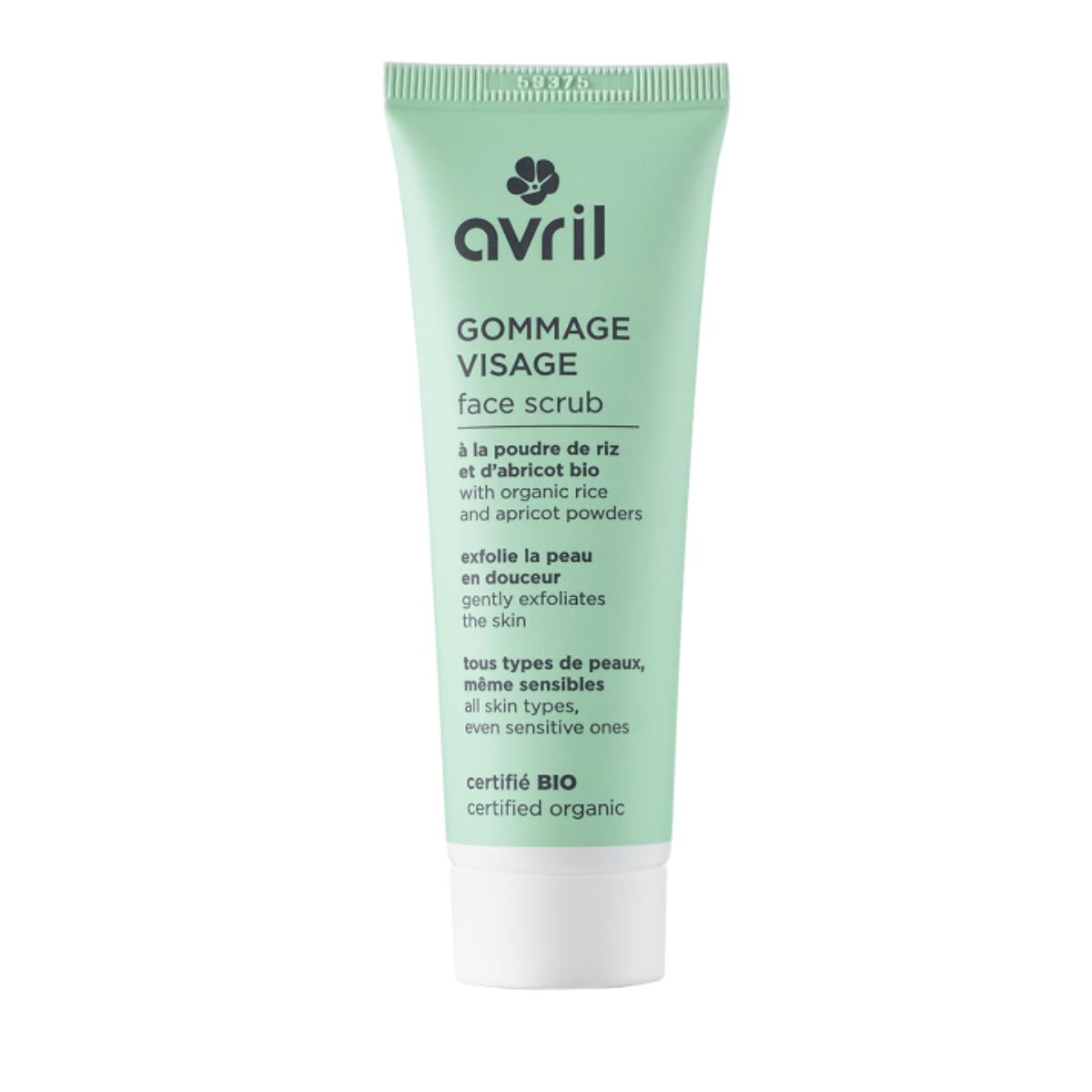 Esfoliante viso biologico Avril 50 ml