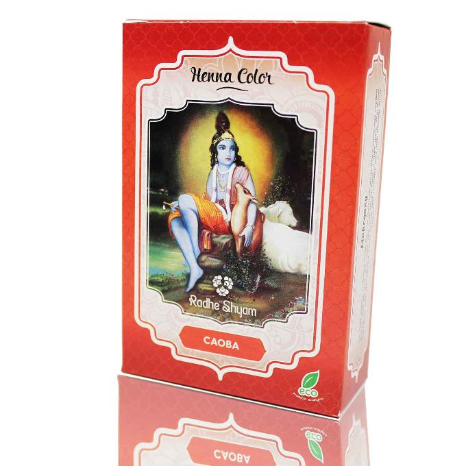 Henna-Pulver Mahagoni Radhe Shyam 100 g
