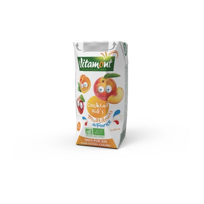 Vitamont multifruitensap 6 pakjes van 200 ml