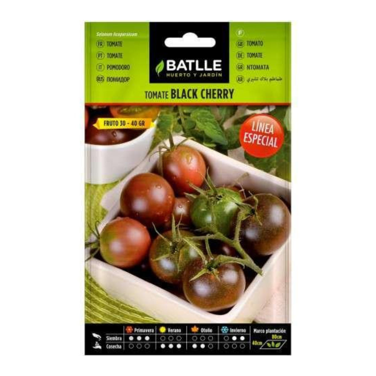 Tomatenkerne Black Cherry Batlle