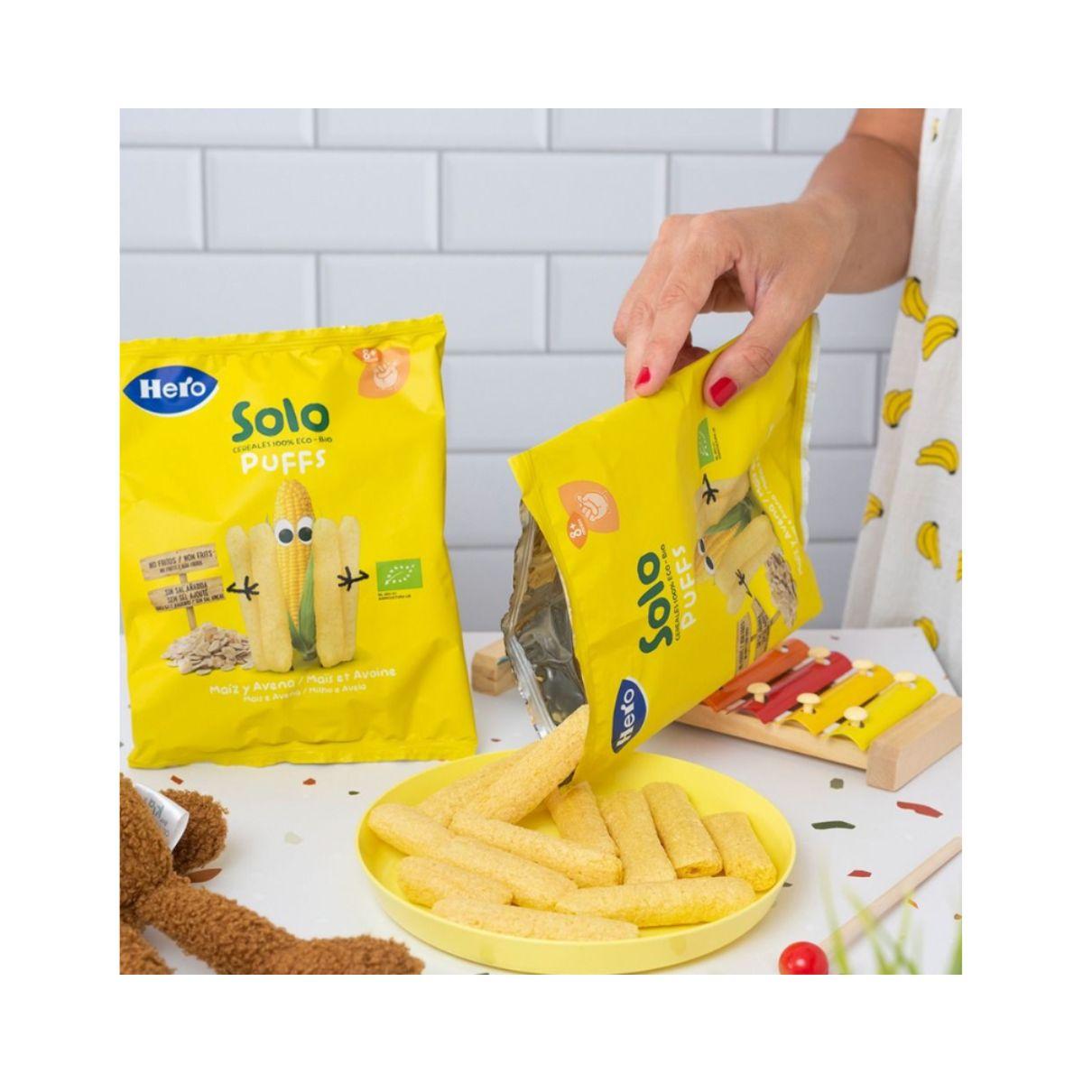 Snacks au maïs et à l'avoine Eco 25 g - Hero Solo