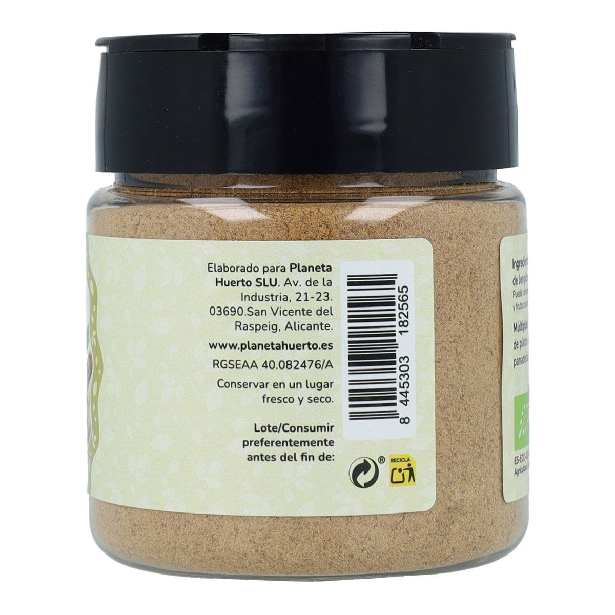 Ekologiskt ingefärspulver ECO Planeta Huerto 100 g