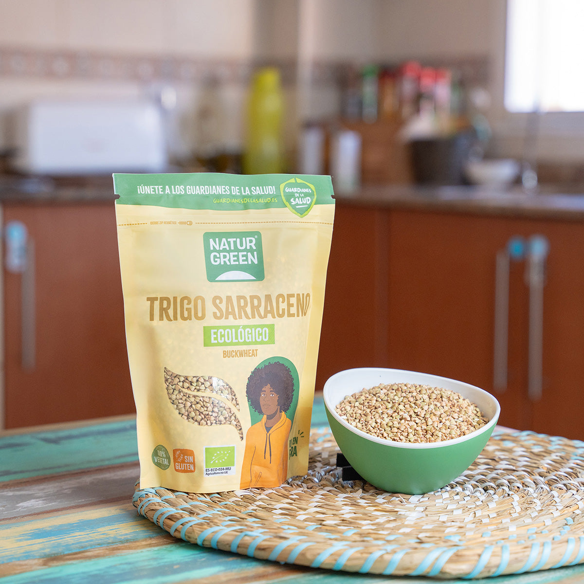 Organic gluten-free buckwheat, Naturgreen, 500 g