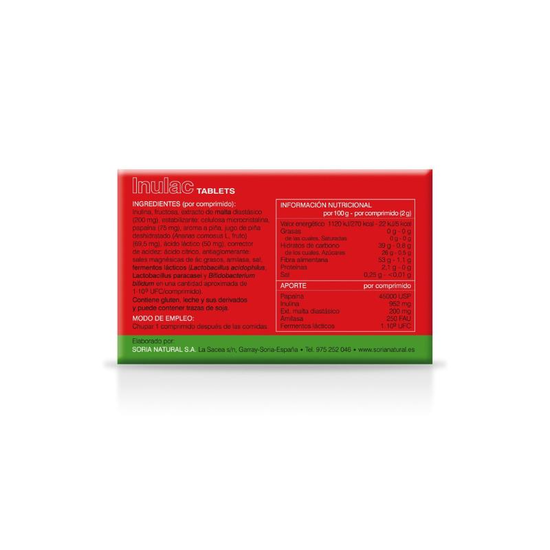 Inulac Soria Natural, 30 compresse