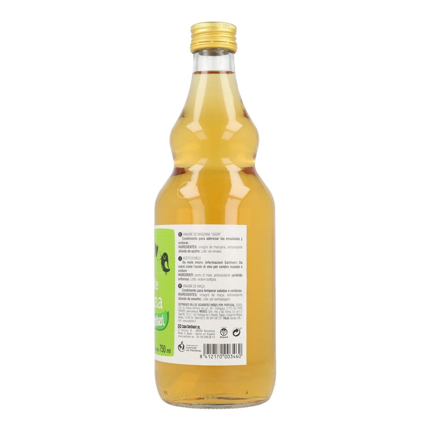 Santiveri Apple Cider Vinegar 750 ml