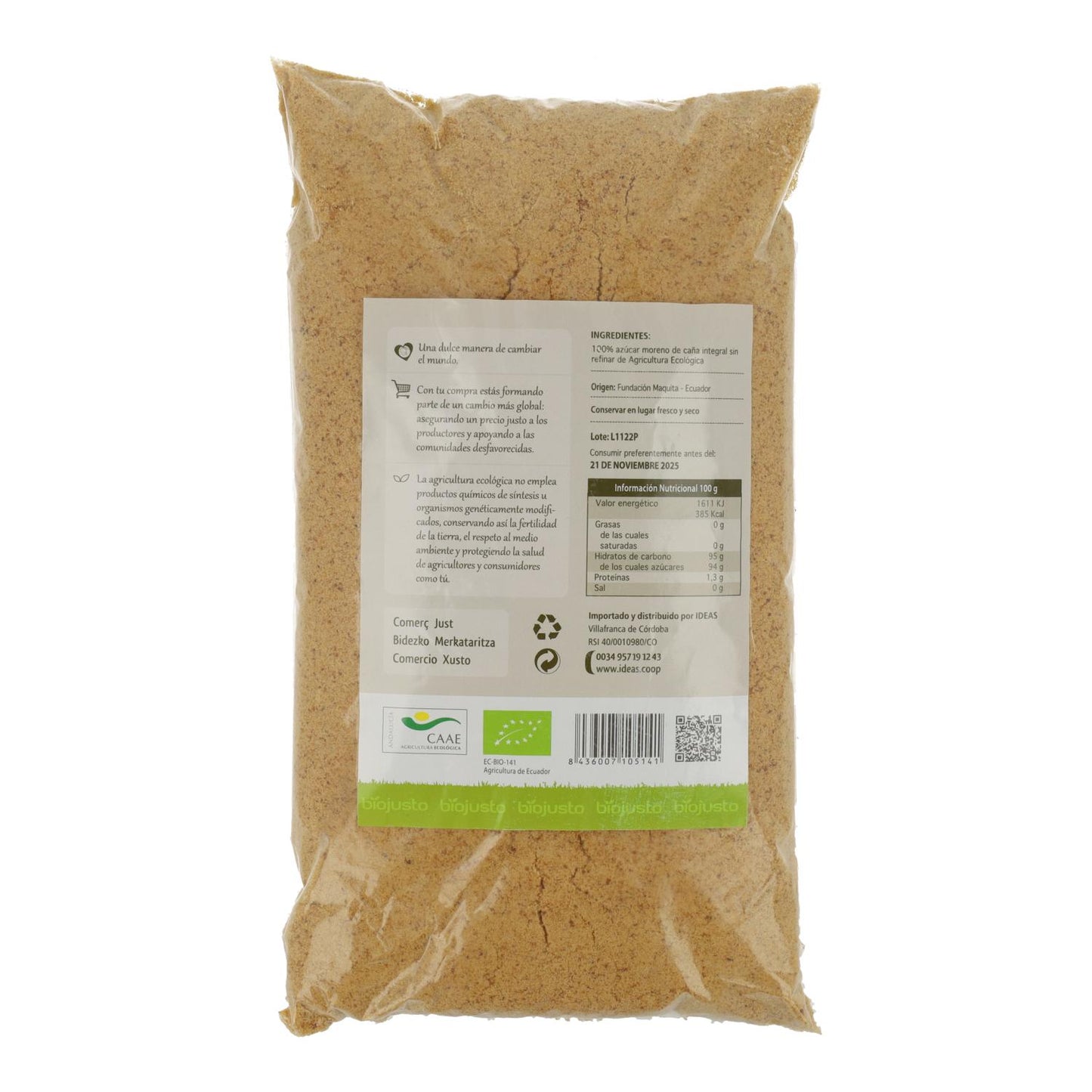 Idées de sucre brun bio Panela à base de canne entière 1 kg