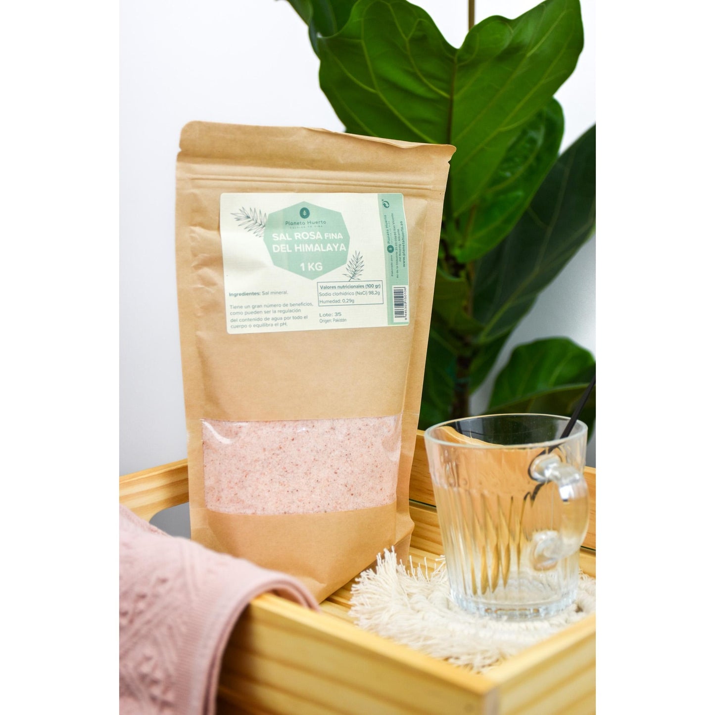 Pink Himalayan salt Planet Orchard 1 kg