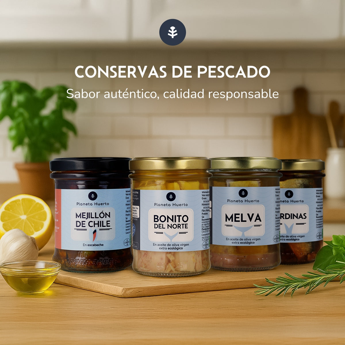 Opakowanie 12x Bonito del Norte w oliwie z oliwek ECO Planeta Huerto 200 g