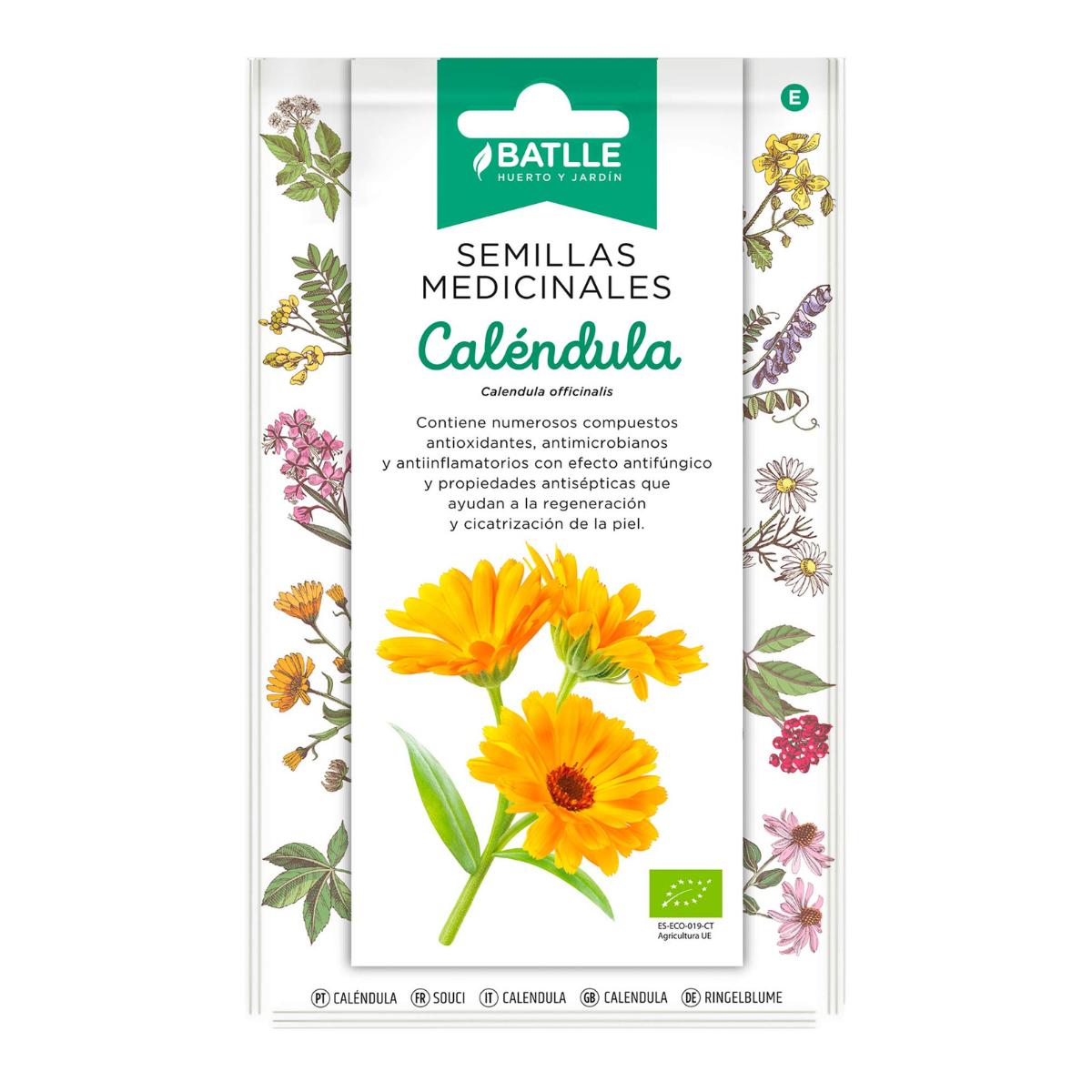 Semi di calendula biologici Batlle