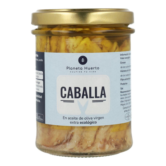 Caballa en aceite de oliva ECO Planeta Huerto 190 gr