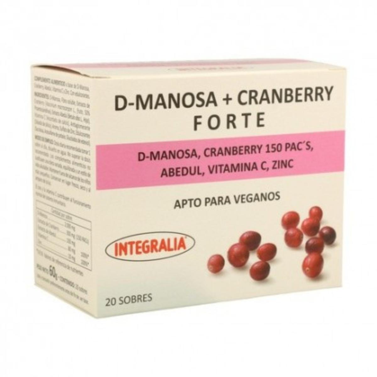 D-Manose + Canneberge 20 sachets