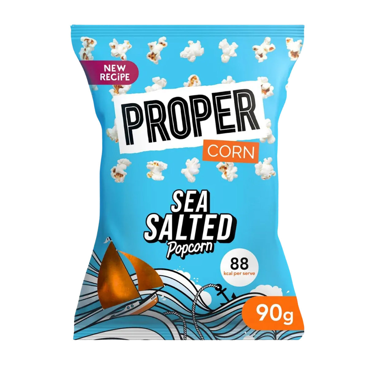 Popcorn z solą morską PROPER 70 g