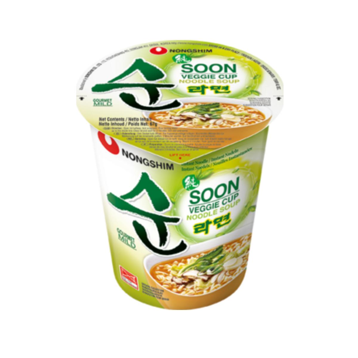 Nouilles instantanées Ramyun Vegan Nong Shim 67 g