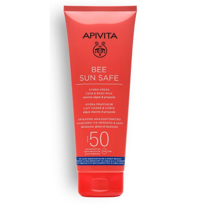 Mleczko do opalania Hydra Fresh SPF50 Apivita 200 ml