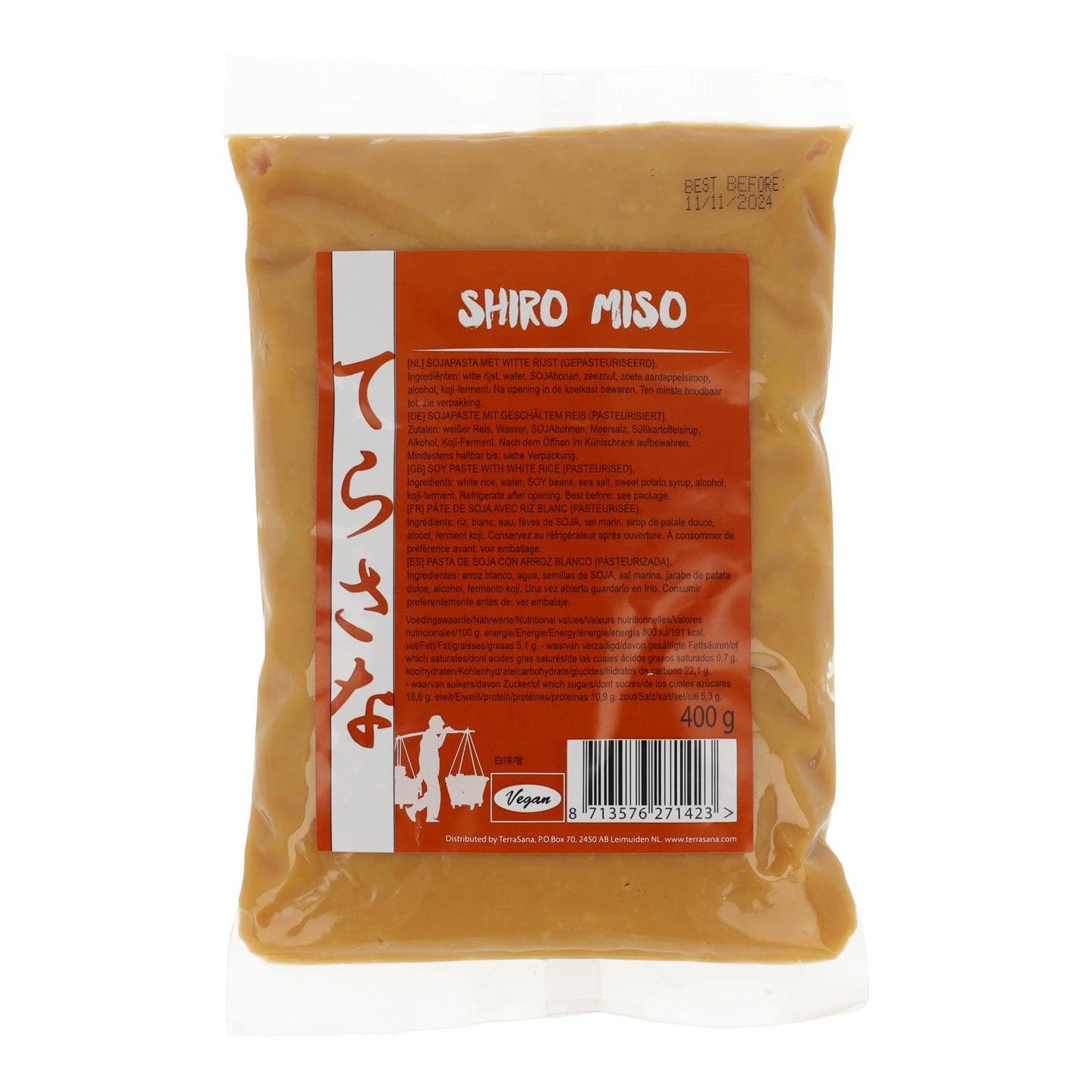White Shiro Miso (MUSO) Terrasana 400 g