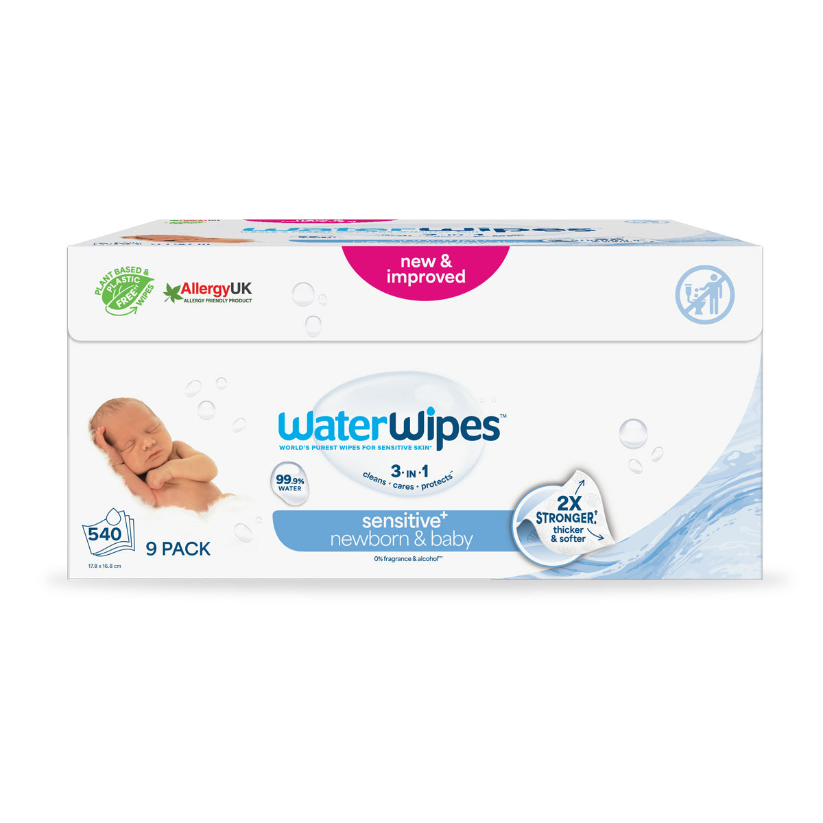 WaterWipes BIO babydoekjes 540 stuks