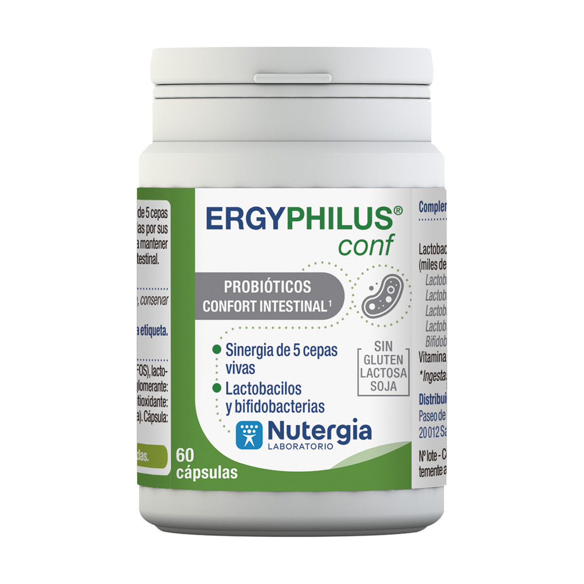 Ergyphilus Confort Nutergia, 60 gélules