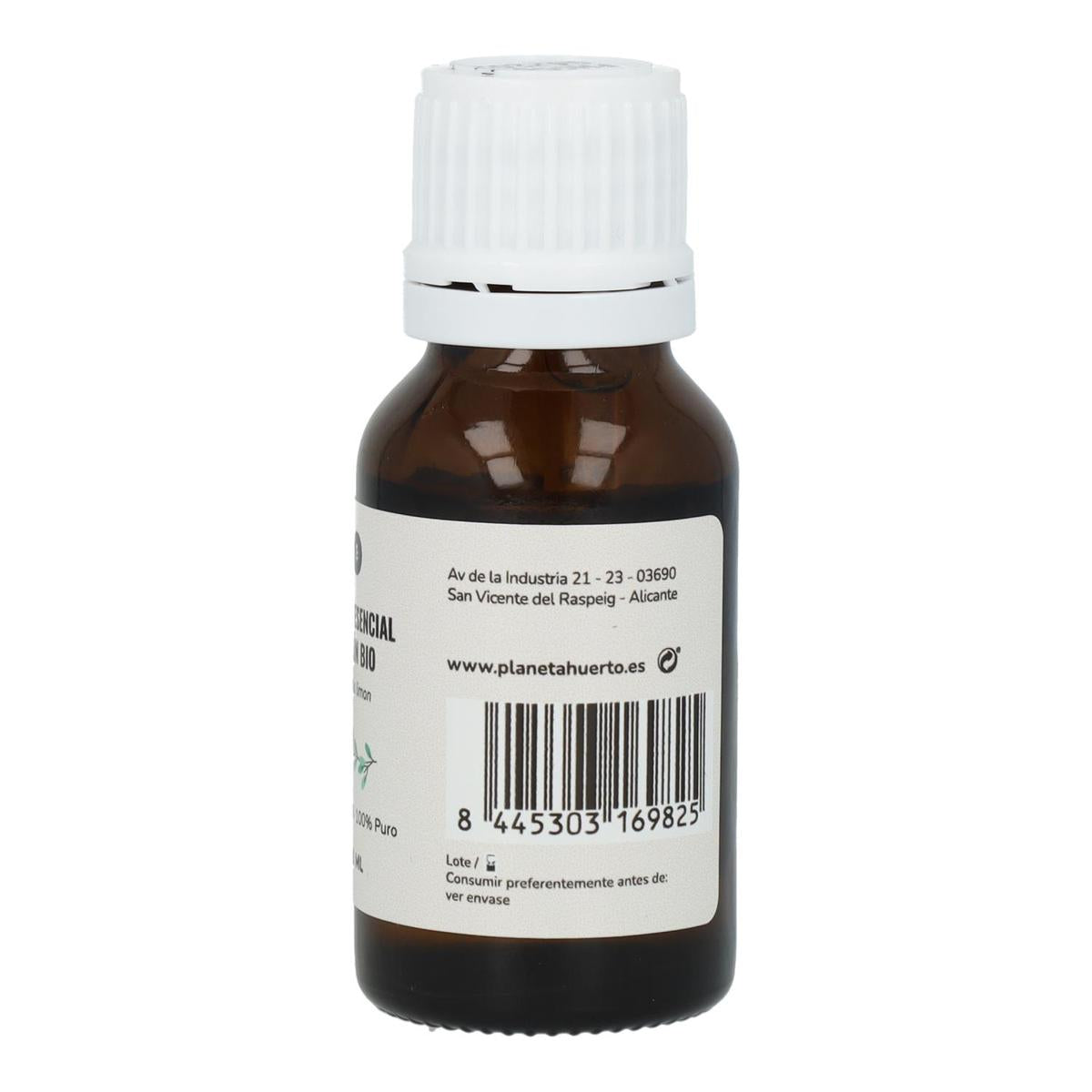 Organic Lemon Essential Oil Planeta Huerto 15 ml