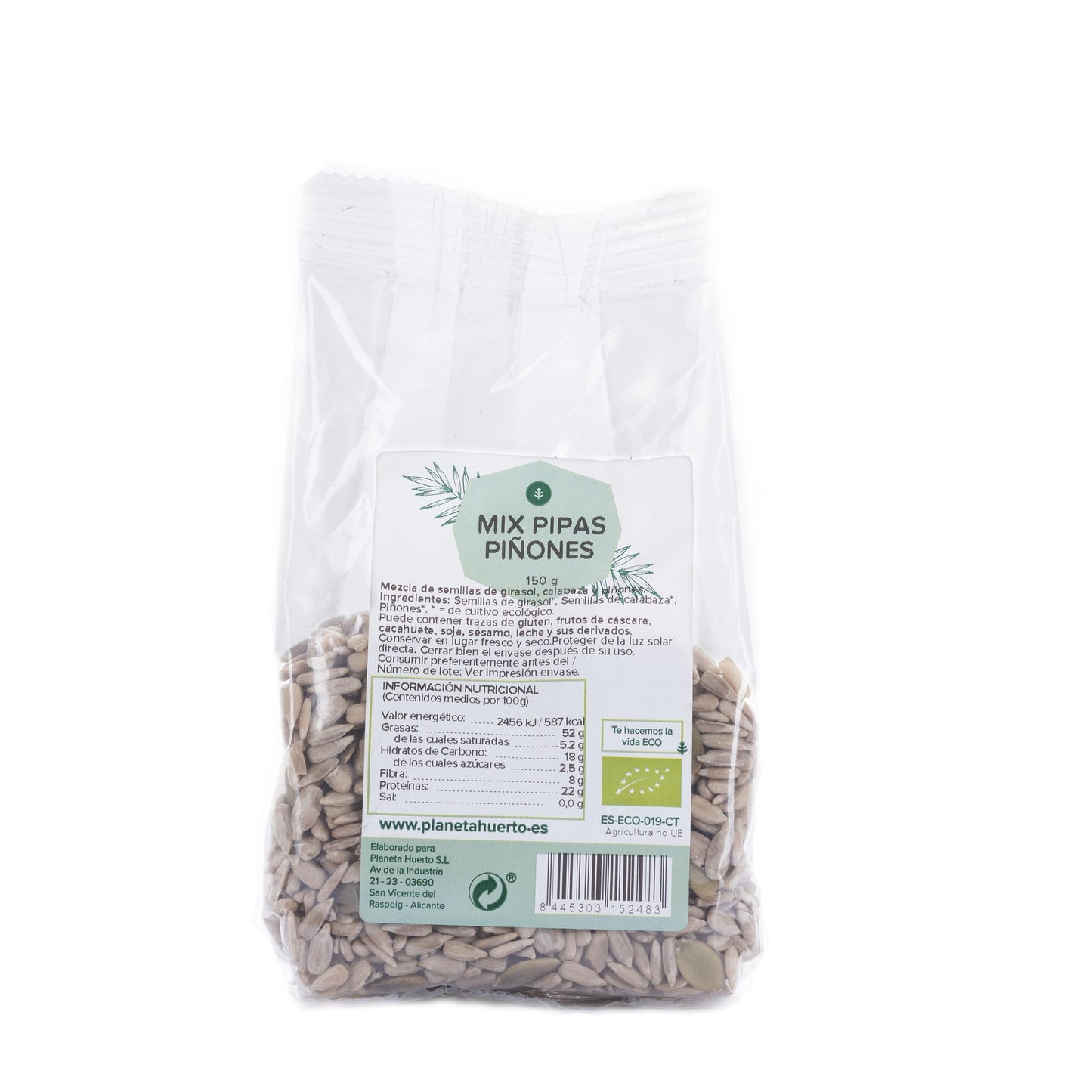 Mix pijnboompitten ECO Planeta Huerto 150 g