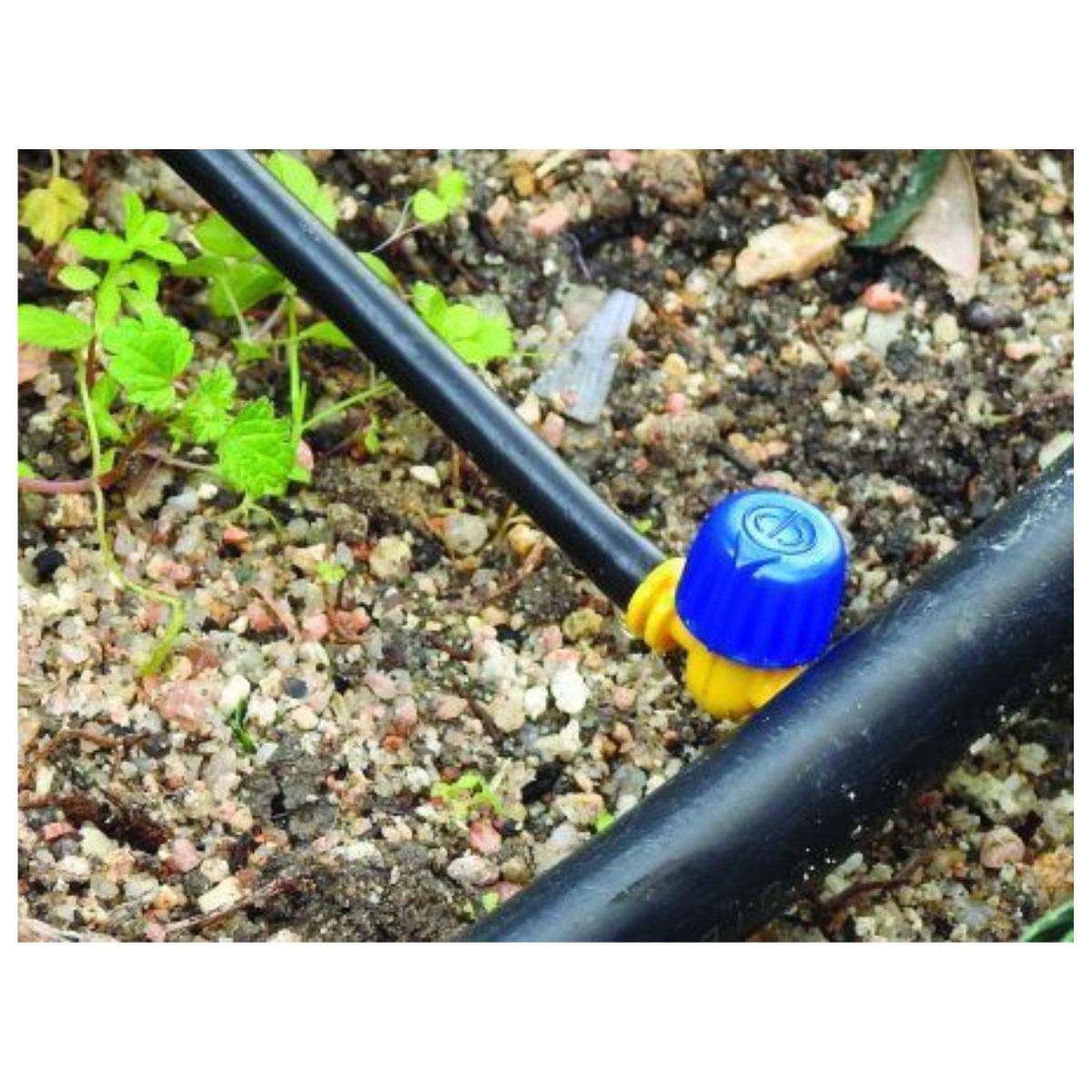 Afsluiter microbuis 4 mm Planeta Huerto 3 stuks