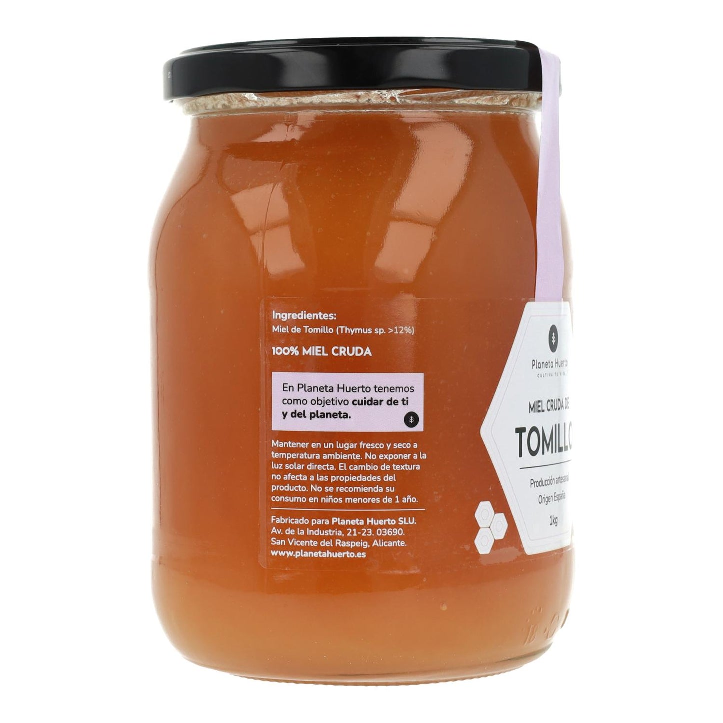 Roher Thymianhonig Planeta Huerto 1 Kg