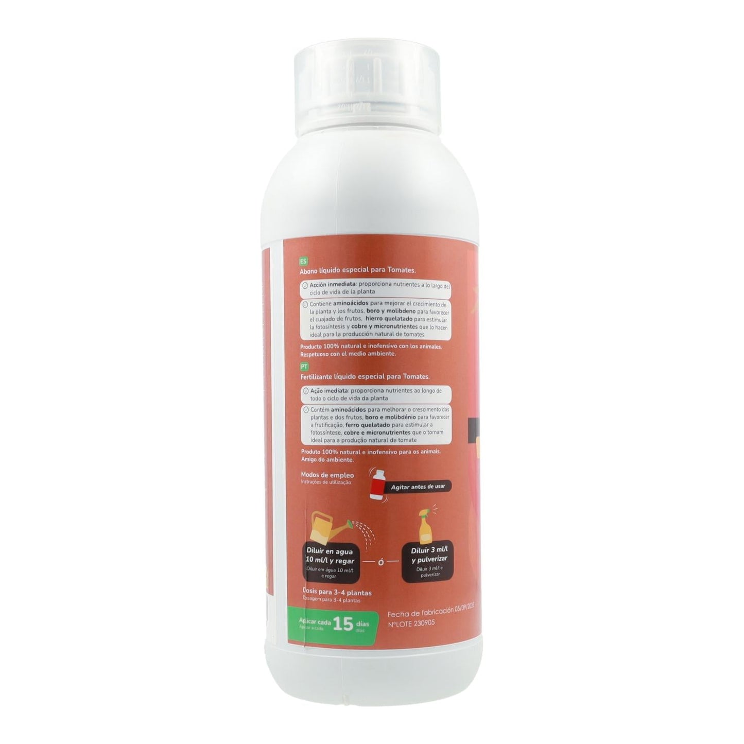 Vloeibare meststof Tomaten Planeta Huerto 1 l
