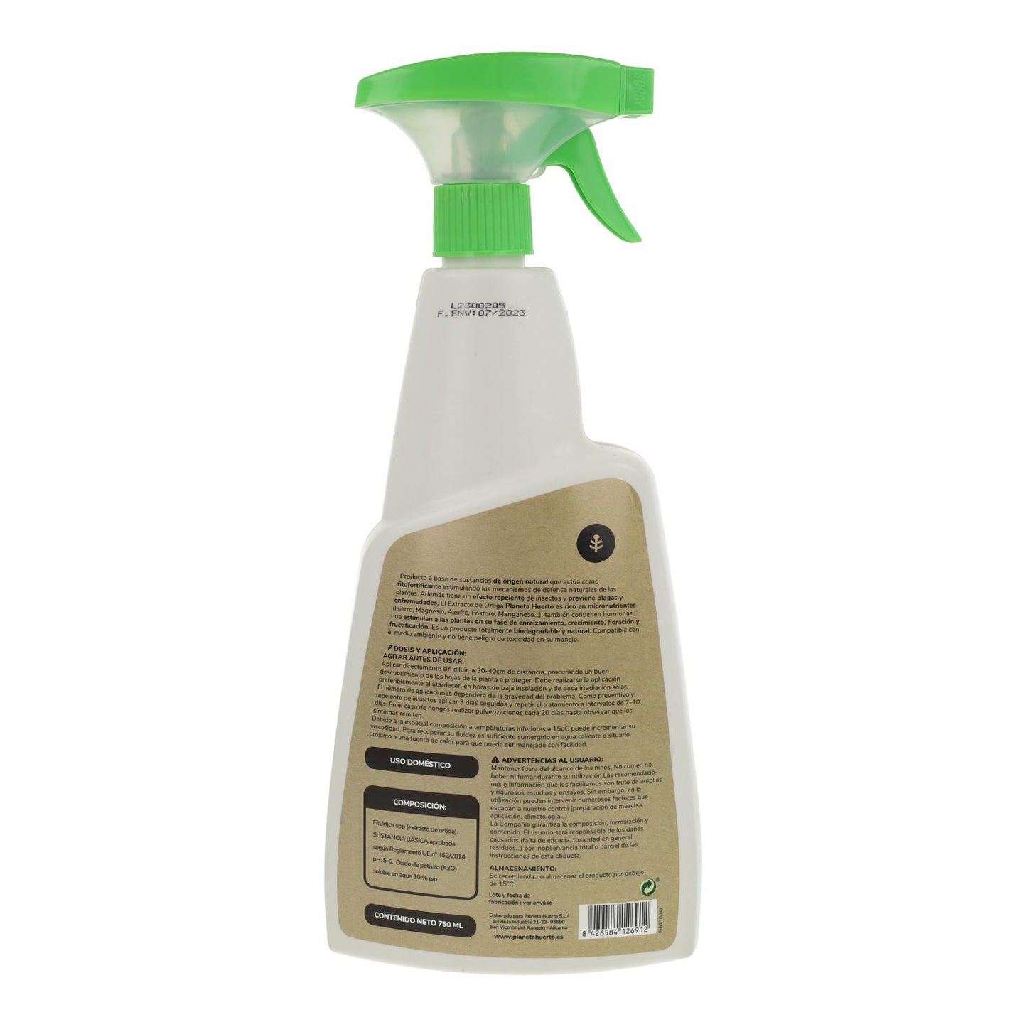 Triple Action Bio Prêt-à-l'emploi Prêt-à-l'emploi Bio Garden Planet 750 ml