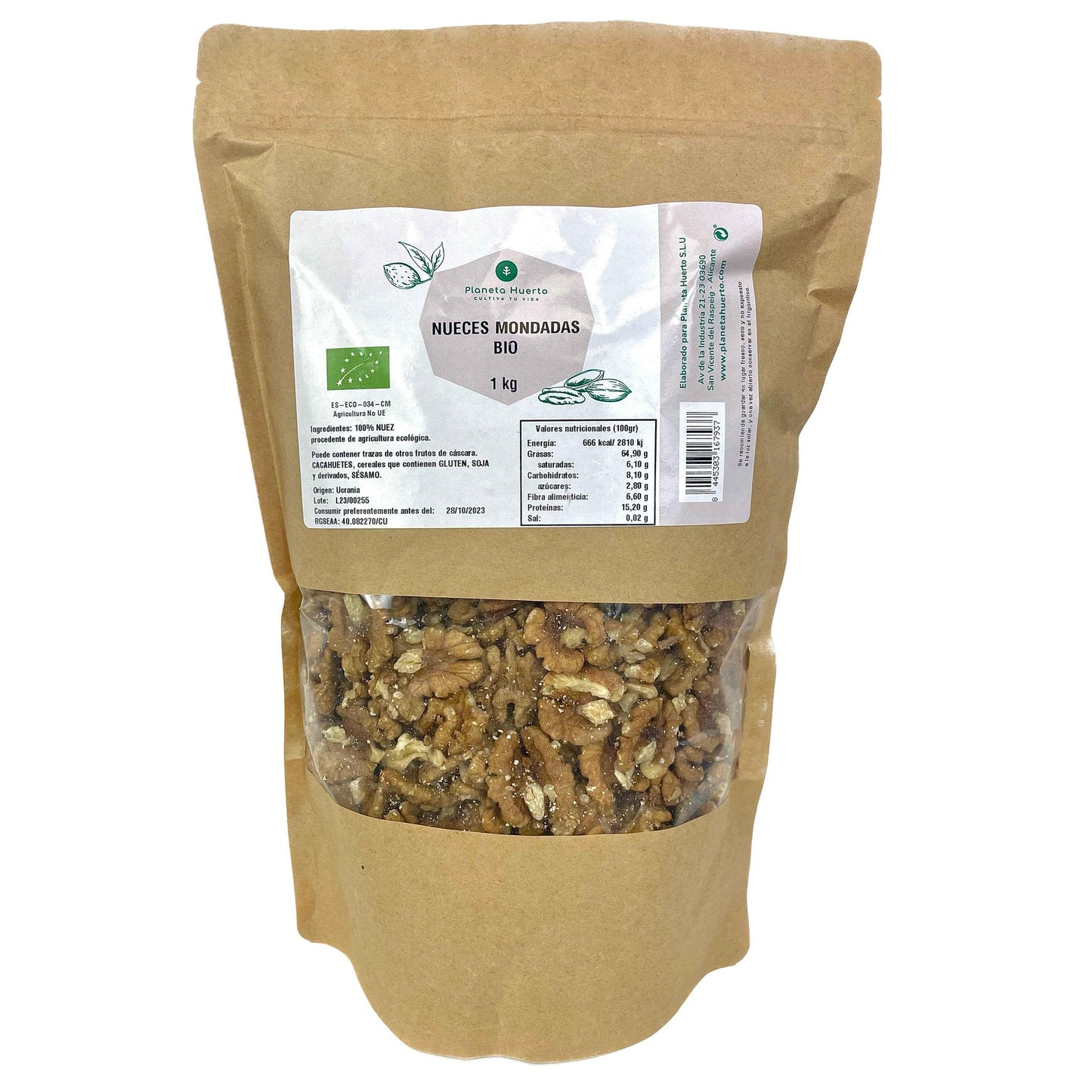 ECO Planeta Huerto walnootschillen 1 kg