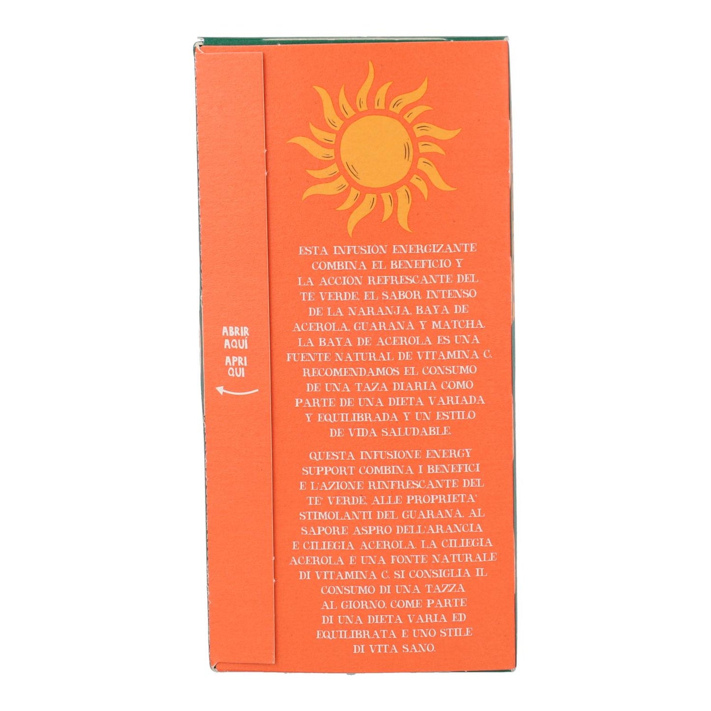 Tè verde energizzante Bio Cupper 20 bustine