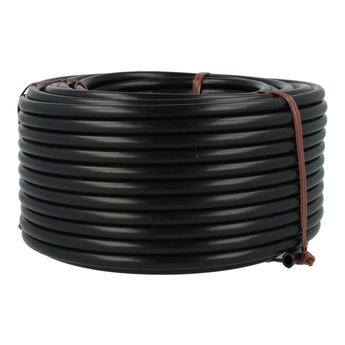Svarta mikroslangar Ø 4 mm Planeta Huerto 25 m