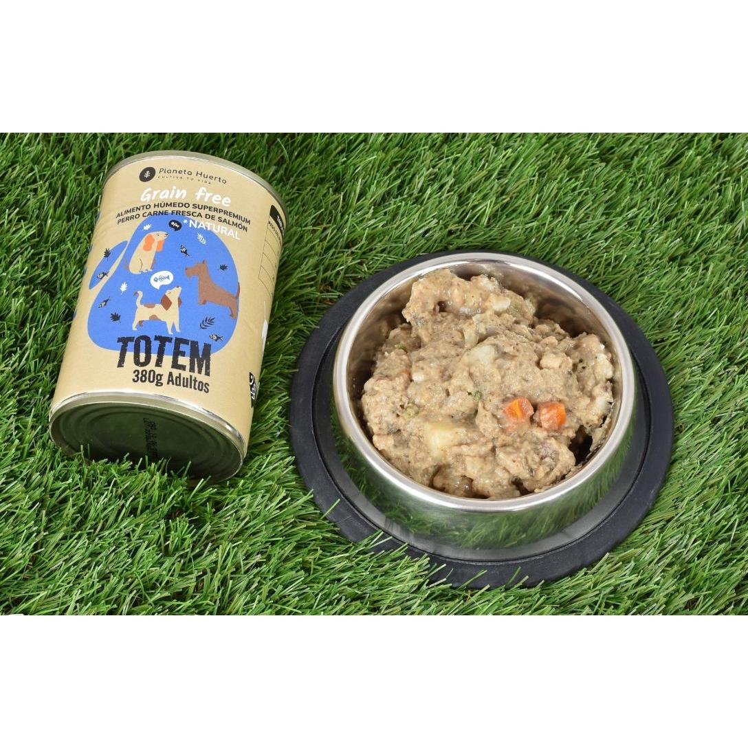 Getreidefreies Superpremium Superpremium Hundenassfutter Lachs 380 g Planeta Huerto