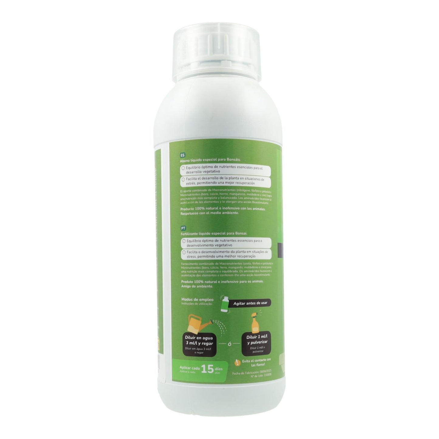 Concime liquido per bonsai Planeta Huerto 1 l