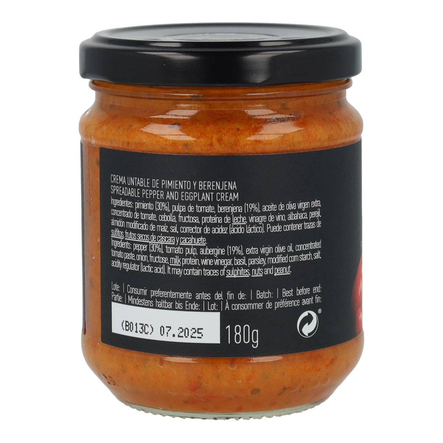 Crème de poivrons et d'aubergines La Chinata 180 g