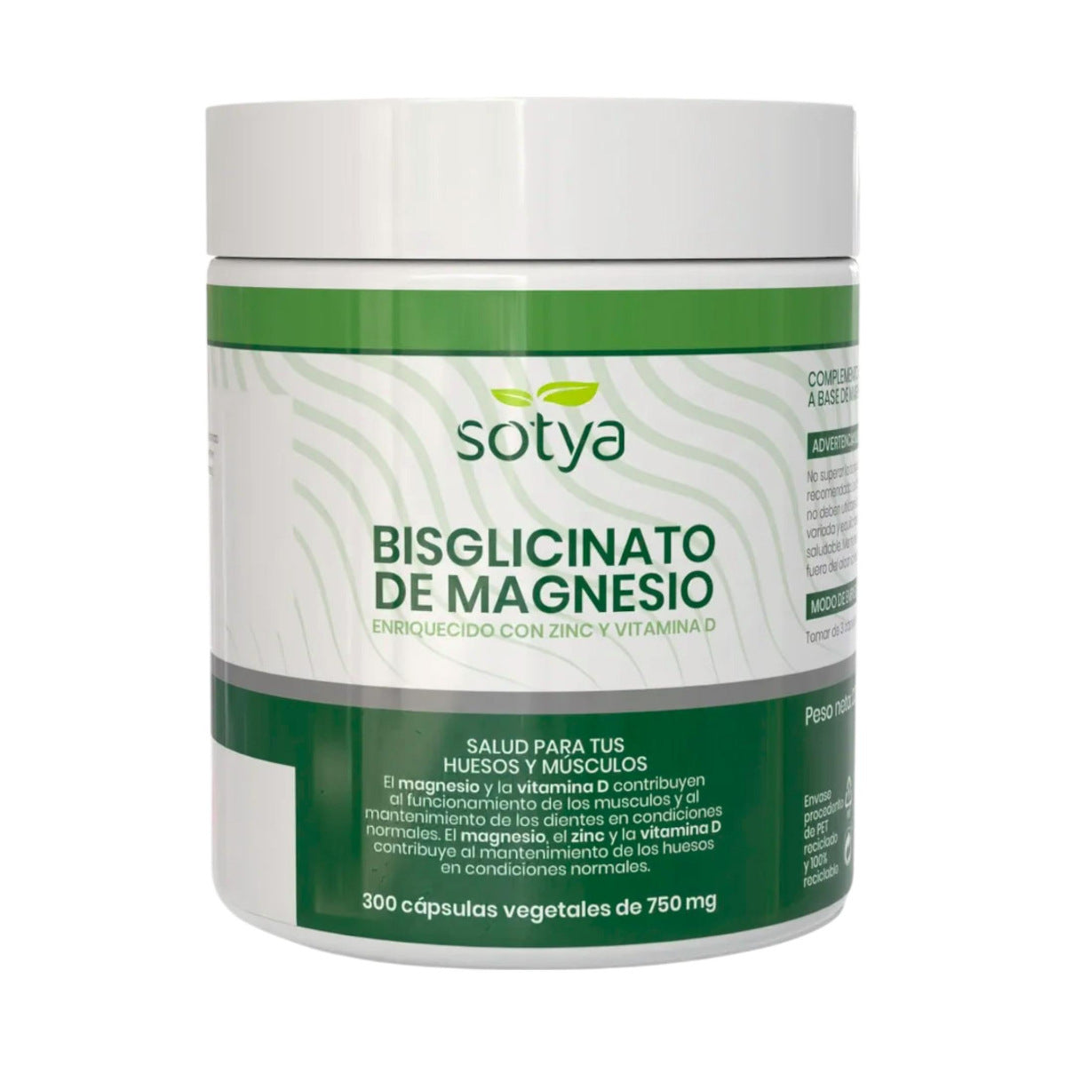 Bisglicynian magnezu, Sotya, 300 kapsułek