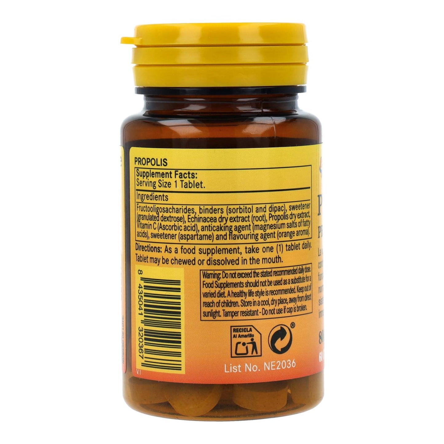 Propolis 800 mg Nature Essential 60 comprimés