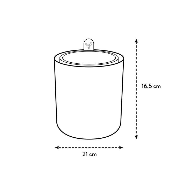 Doniczka samonawadniająca na rośliny aromatyczne Bouncy Basil Elho Verde