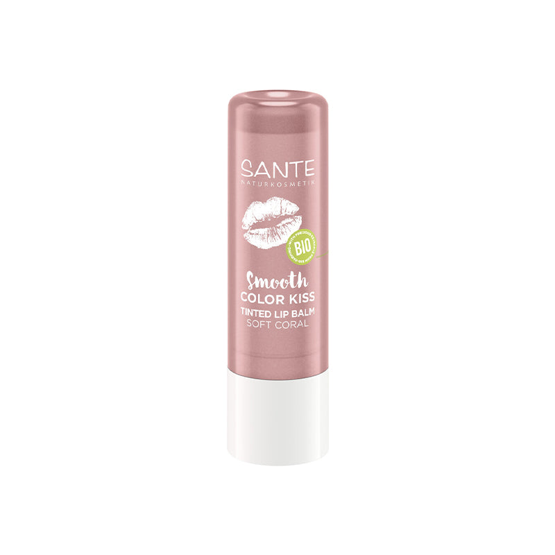 Baume à lèvres couleur kiss 01 Soft Coral, Sante