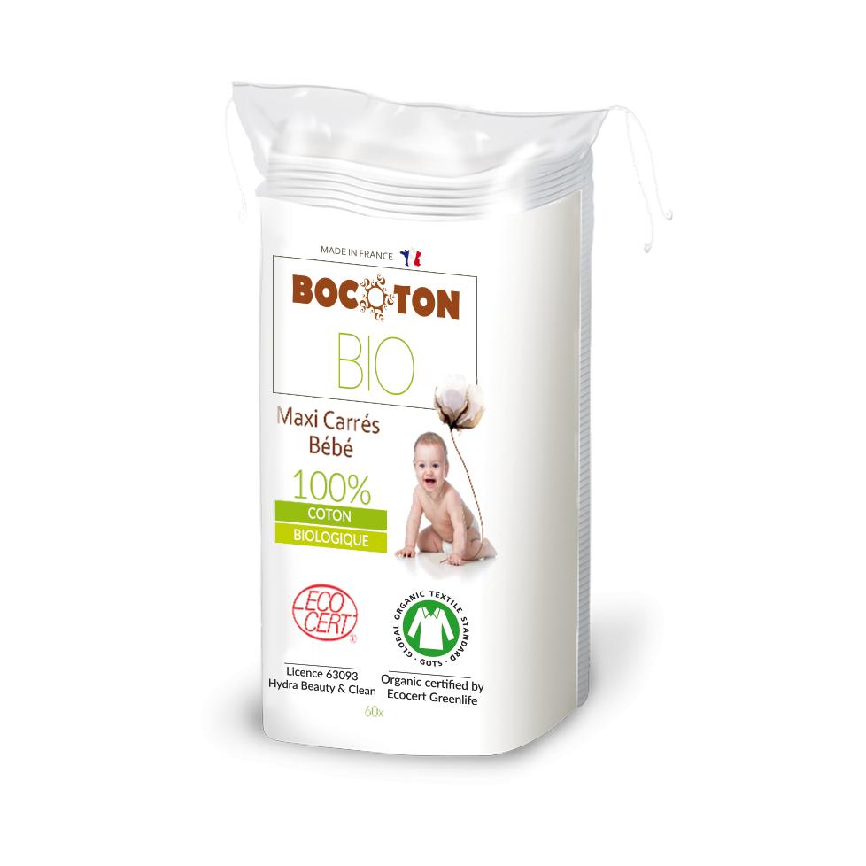Confezione da 12 cotone idrofilo Maxi Bocoton 60 pezzi
