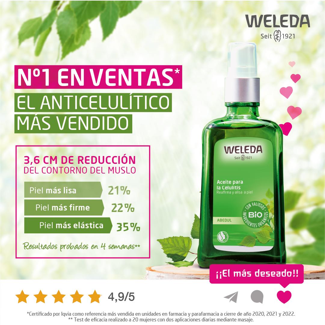 Huile anticellulite au bouleau Weleda 100 ml