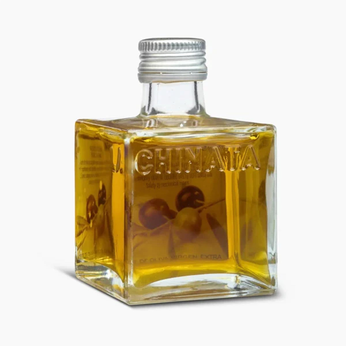Huile d'olive extra vierge, bouteille carrée de 100 ml