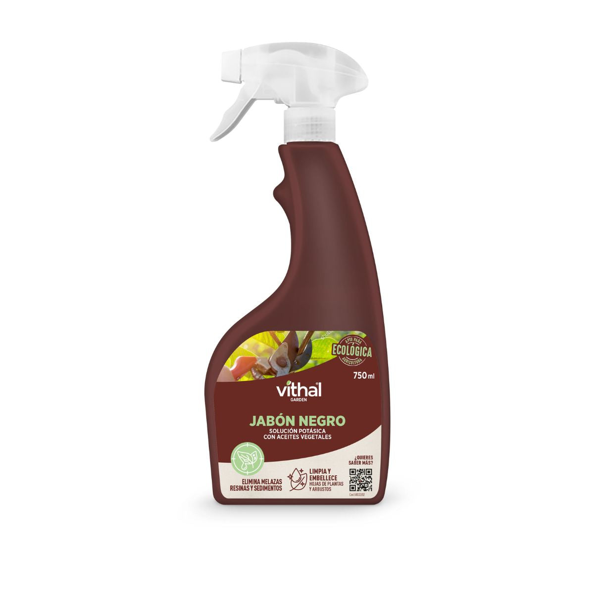 Mydło czarne Eco 750 ml gotowe do użycia Vithal Garden