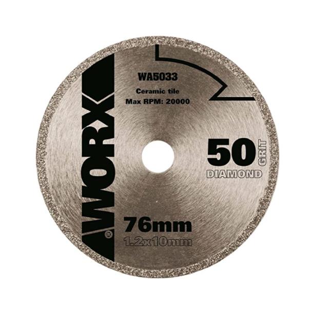 Diamantschijf 76 mm voor WX801 - Worx