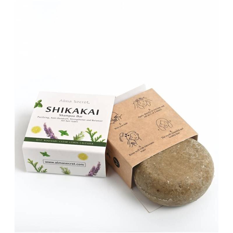 Shikakai Solid Shampoo (Hair Loss, Dandruff and Dermatitis) Alma Secret 85 g