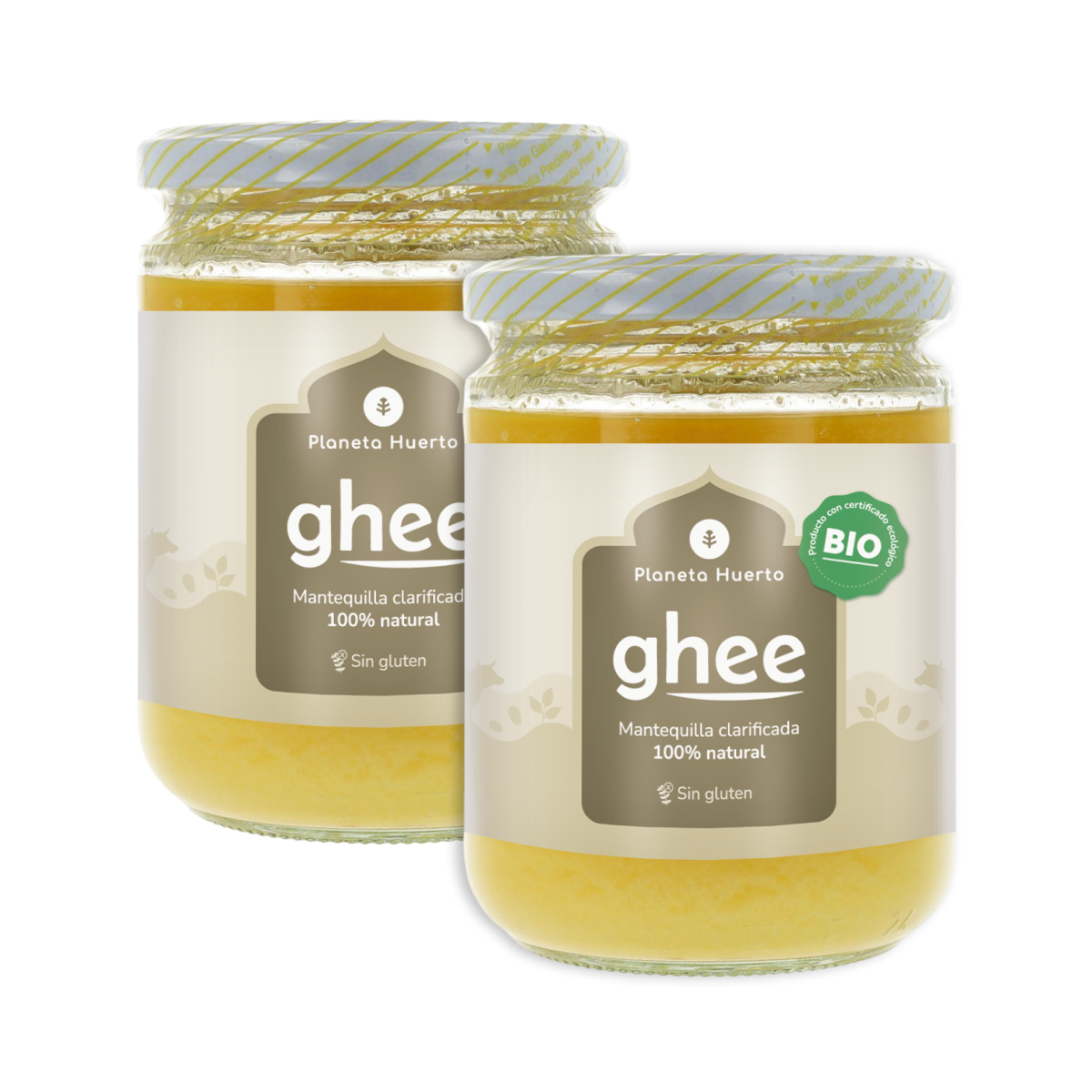 Packung 2x Ghee Butterschmalz ECO Planet Orchard 350 gr